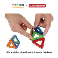 Đồ chơi xếp hình nam châm Hàn Quốc Magformers Ý tưởng đột phá [10 mảnh]
