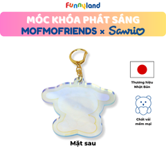 ChúThỏ lùn Hà Lan đội nón Cinnamoroll - Móc Khóa Phát Sáng
