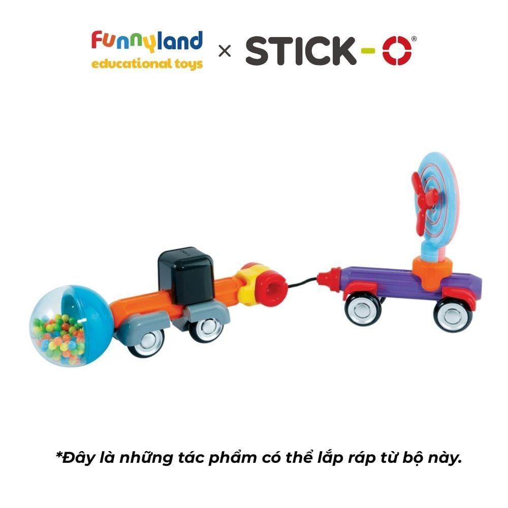 Stick-O - Bộ sáng tạo (60 chi tiết) Stick-O
