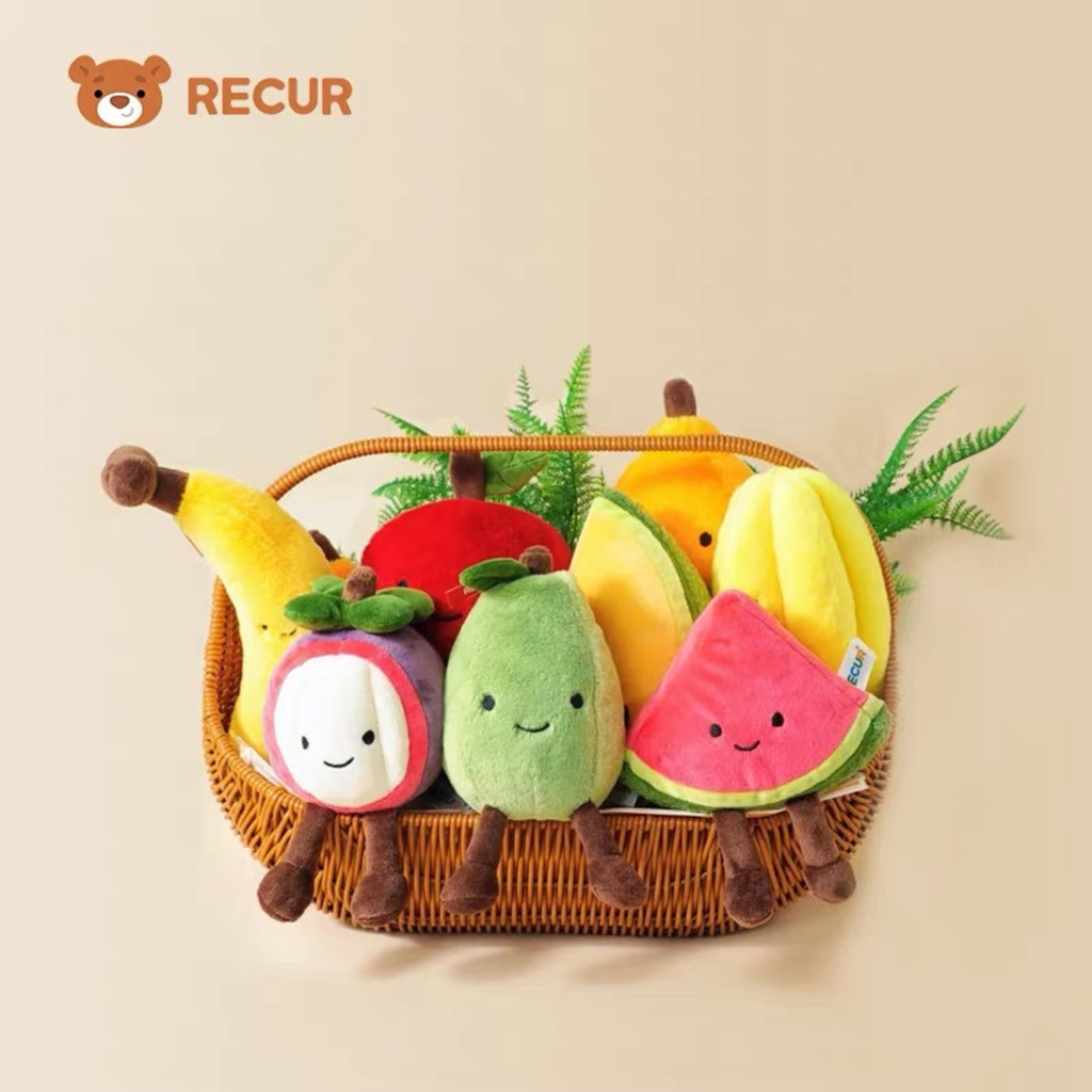 Recur - Đồ chơi nhồi bông Quả Kiwi (M)