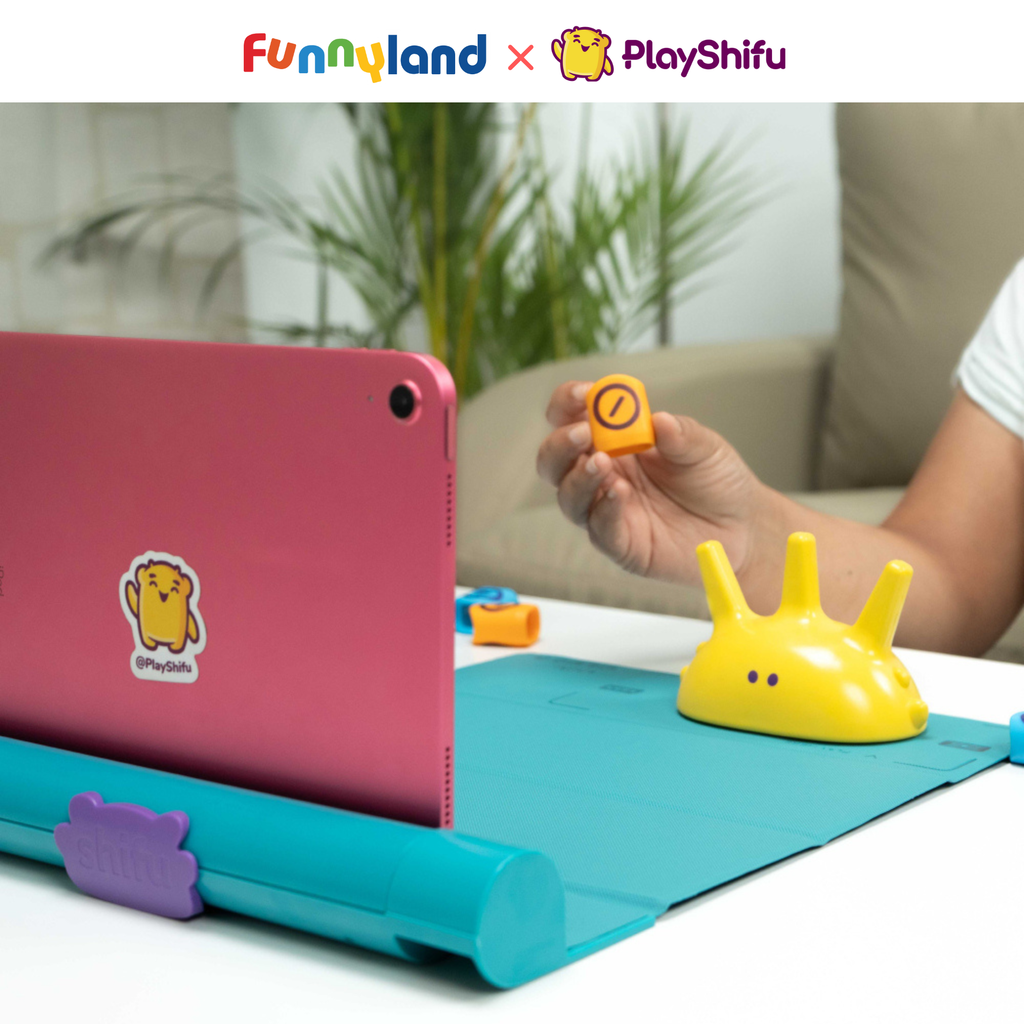 Bộ đồ chơi thực hành STEM - tiếng anh, toán học, lắp ghép Wiz Plugo