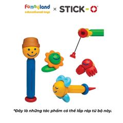 Đồ chơi xếp hình nam châm Hàn Quốc Stick-O FISHING SET