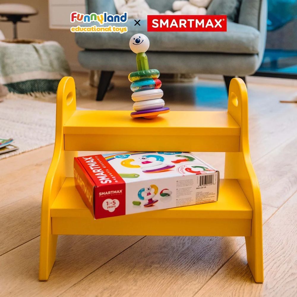 Đồ chơi xếp hình nam châm SmartMax Bộ Vòng Tháp Xếp Chồng