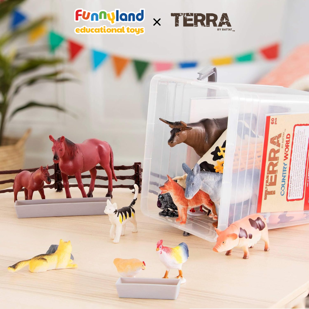 Đồ chơi mô hình động vật Terra - Thế giới Đồng Quê