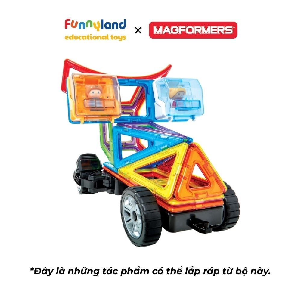 Magformers - Bộ Xe Đua Biến Hình 42 Mảnh