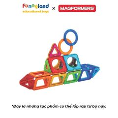 Đồ chơi xếp hình nam châm Hàn Quốc Magformers bộ mở rộng 30 mảnh
