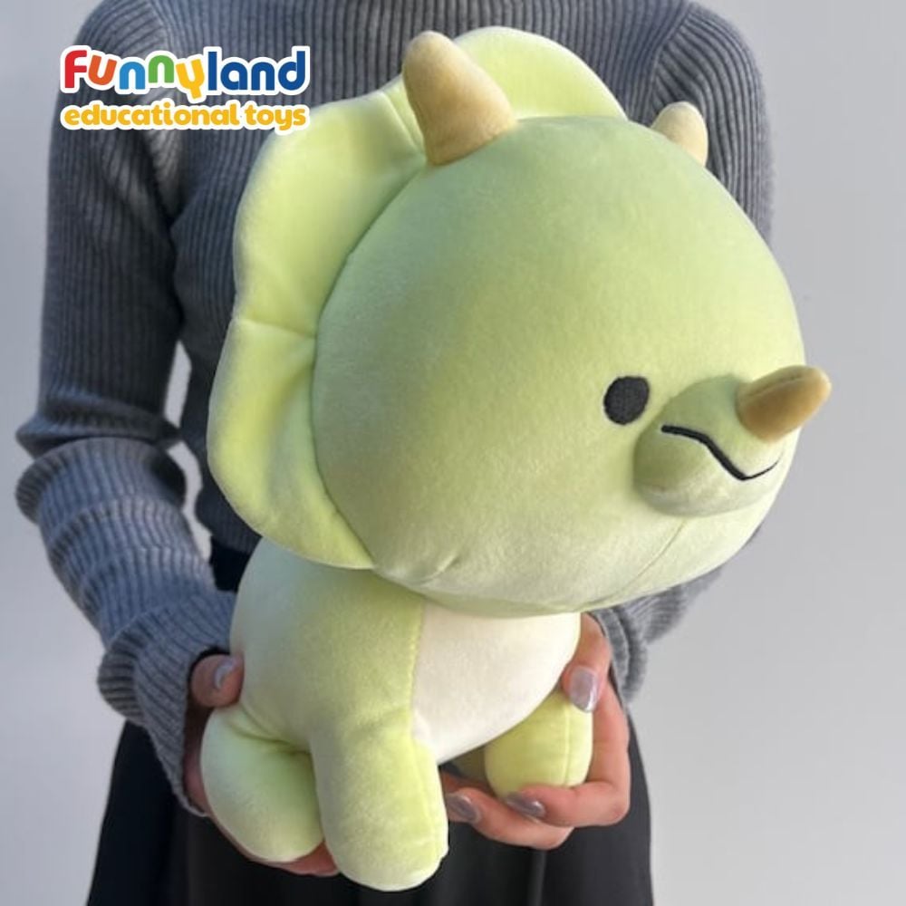  Thú bông Nhật Bản Mofmo Friends - Khủng Long Triceratops 
