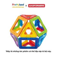 Đồ chơi xếp hình nam châm Hàn Quốc Magformers Hộp Sáng Tạo