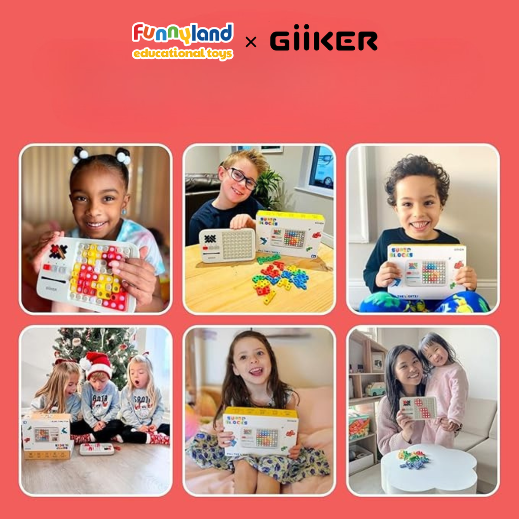 Đồ chơi đố trí: Đồ chơi Giiker Super Blocks