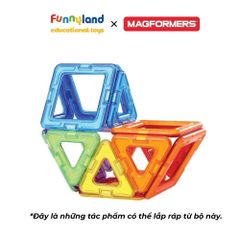 Đồ chơi xếp hình nam châm Hàn Quốc Magformers Bộ cơ bản 14 mảnh