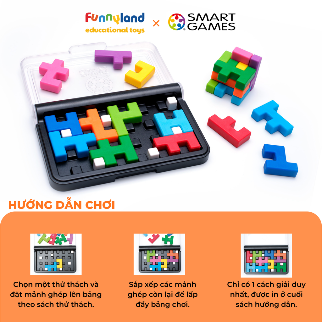 SmartGames - Thử thách IQ Quub