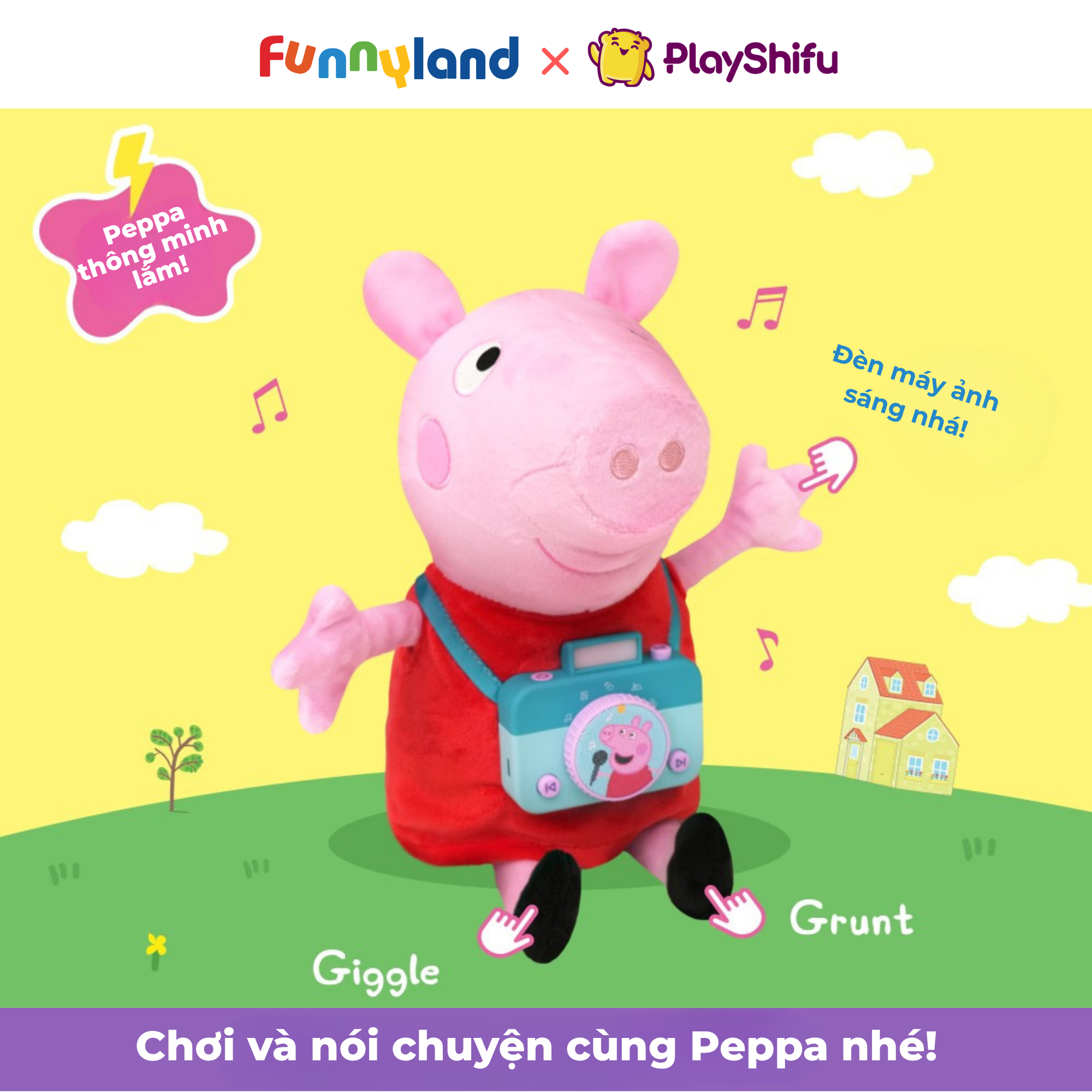 Peppa Pig - Heo con kể chuyện tiếng Anh