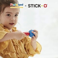 Đồ chơi xếp hình nam châm Hàn Quốc Stick-O BASIC 10 SET
