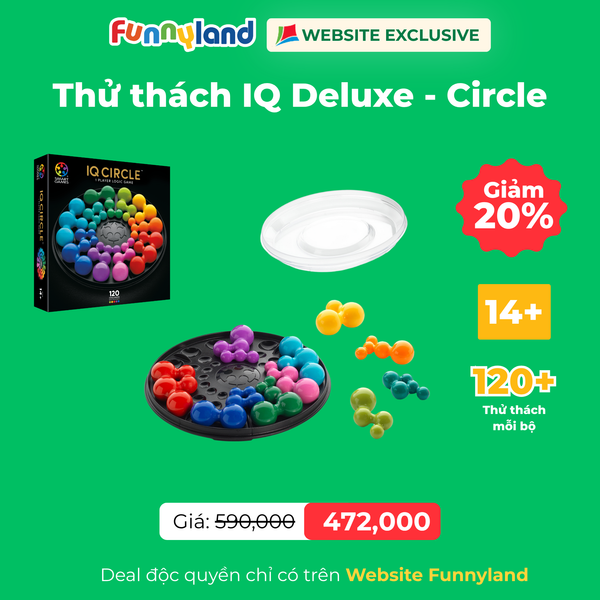 SmartGames - Thử thách IQ Deluxe - Circle