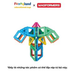 Đồ chơi xếp hình nam châm Hàn Quốc Magformers Mini Plus Set 40 mảnh