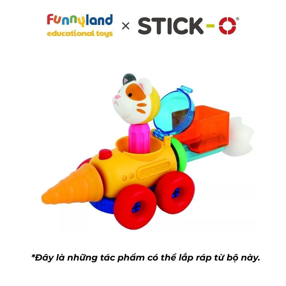 Stick-O - Bộ người bạn đầu tiên (17 chi tiết) Stick-O