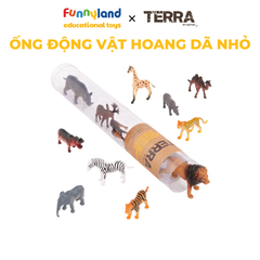 Đồ chơi mô hình động vật Terra - ống Động Vật Hoang Dã Nhỏ