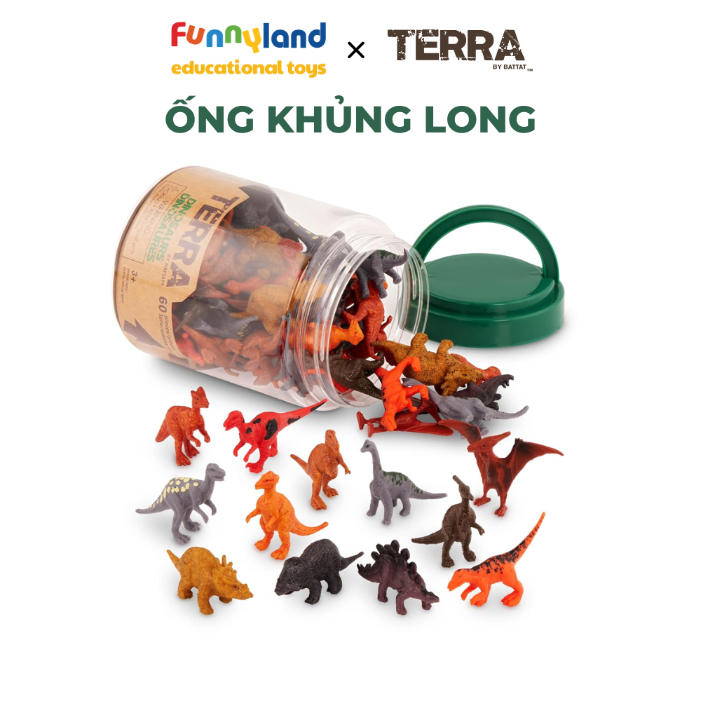 Đồ chơi mô hình động vật Terra - Ống Khủng Long