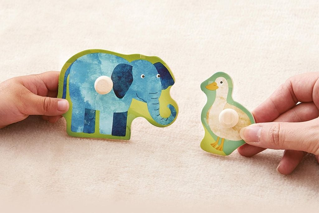 Geni - Mảnh ghép con thú bằng gỗ (Animal Puzzle)