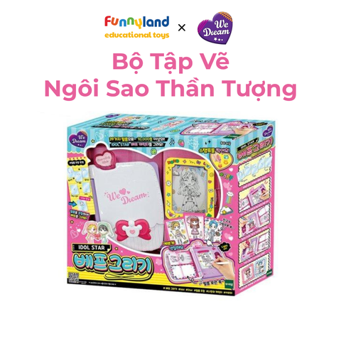 Bộ tập vẽ Ngôi Sao Thần Tượng