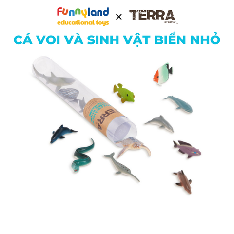 Đồ chơi mô hình động vật Terra - Cá Voi & các Sinh Vật Biển