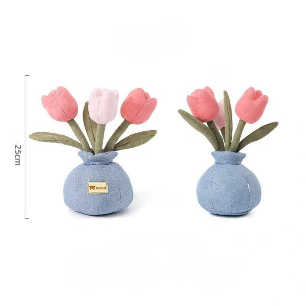 Recur - Cây hoa nhồi bông Tulip (Có Hương Thơm)
