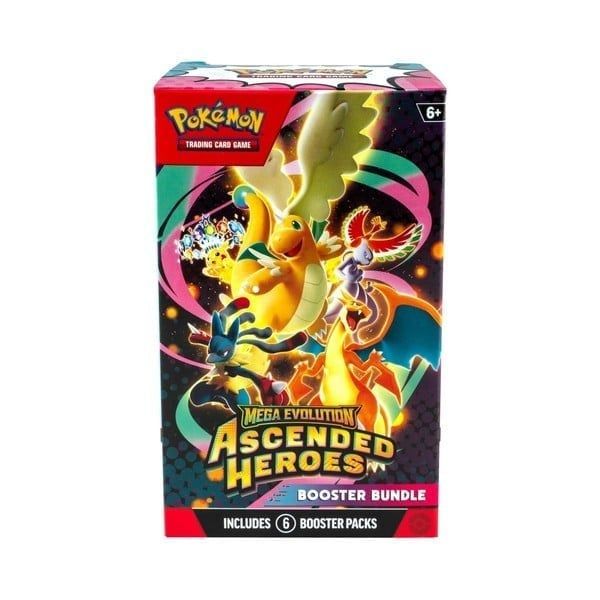 Pokémon TCG - Thẻ bài Pokemon TCG ME2.5 Mega Evolution Ascended Heroes Booster Bundle