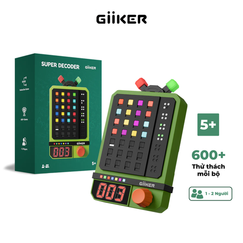 Đồ chơi giải đố cầm tay thông minh Giiker Super Decoder