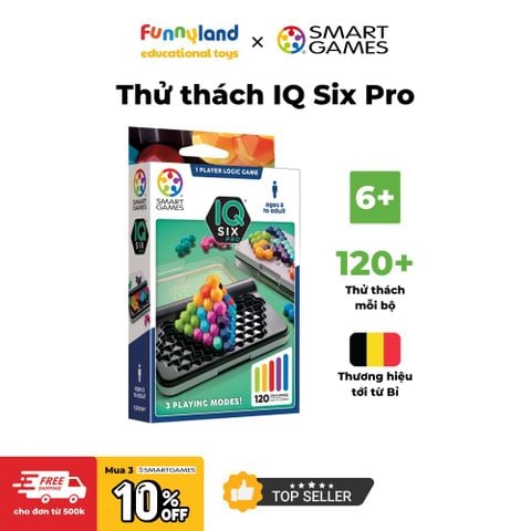 Đồ chơi trí tuệ Smartgames Thử thách IQ Six Pro (SG 479)