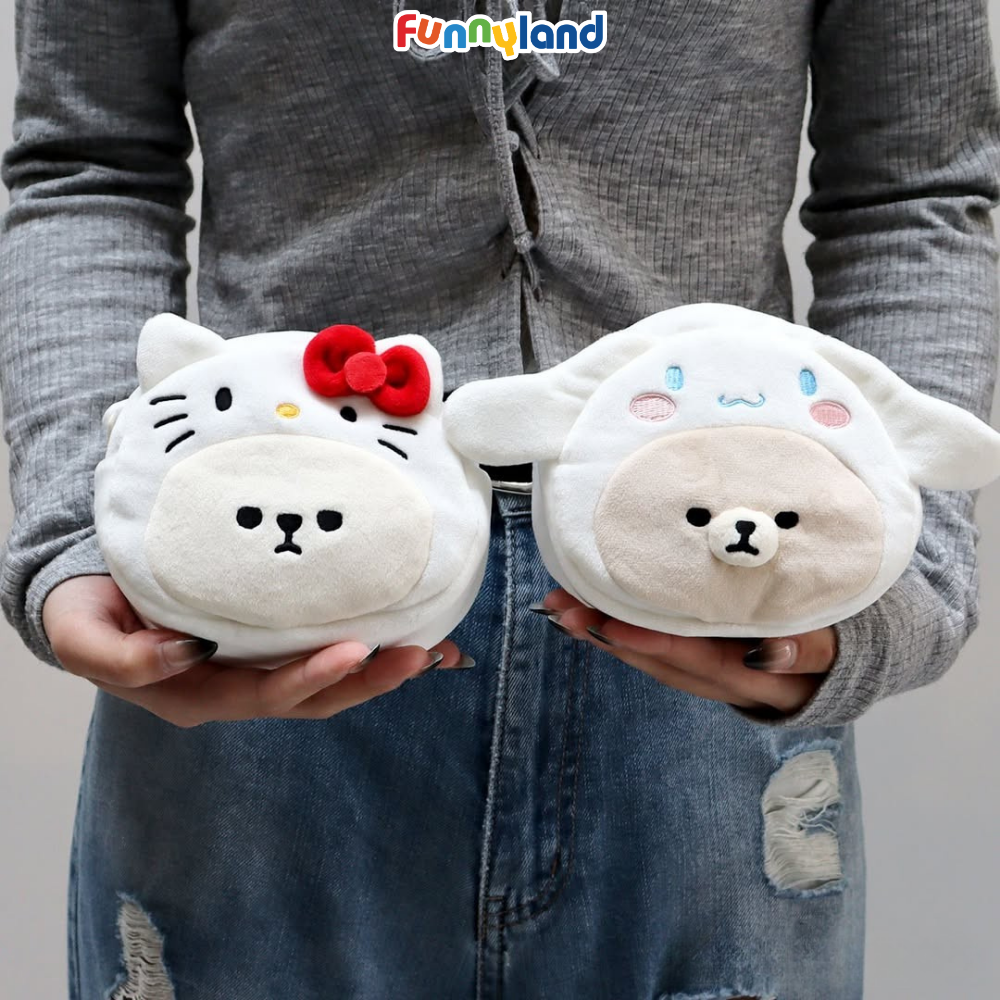 Túi nhỏ MofmoFriends Face Pouch - Hello Kitty