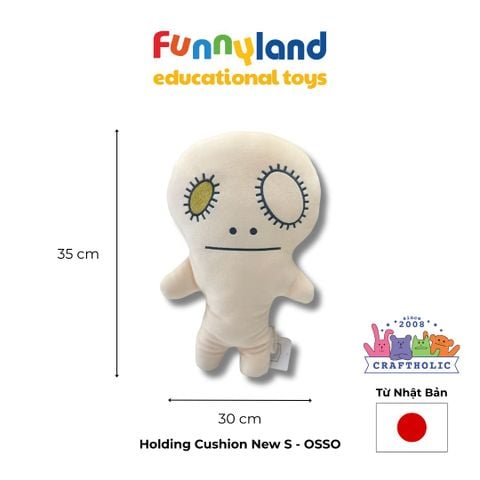 Gấu bông Nhật Bản mềm mịn Craftholic - OSSO Xuơng Bí Ẩn (New S)