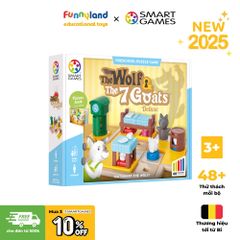 Đồ chơi trí tuệ Smartgames Thử thách Wolf & The 7 Goats