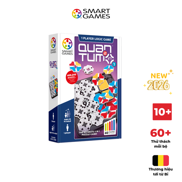 SmartGames - Thử thách Quantum - 2 in 1 Puzzle