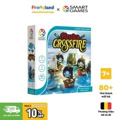 Đồ chơi trí tuệ Smartgames Thử thách Pirates Crossfire