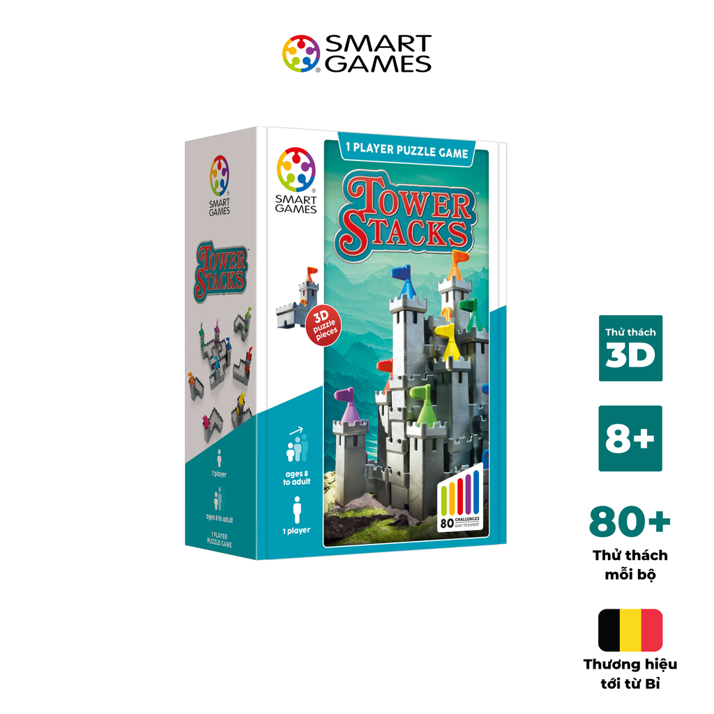 SmartGames - Thử thách Tower Stacks