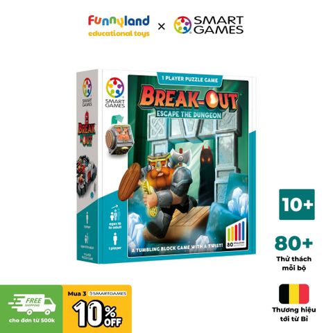 Đồ chơi trí tuệ Smartgames Thử thách Break-Out Dungeon Escape
