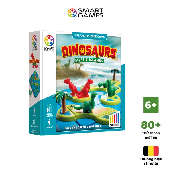 SmartGames - Thử thách Dinosaurs Mystic Islands