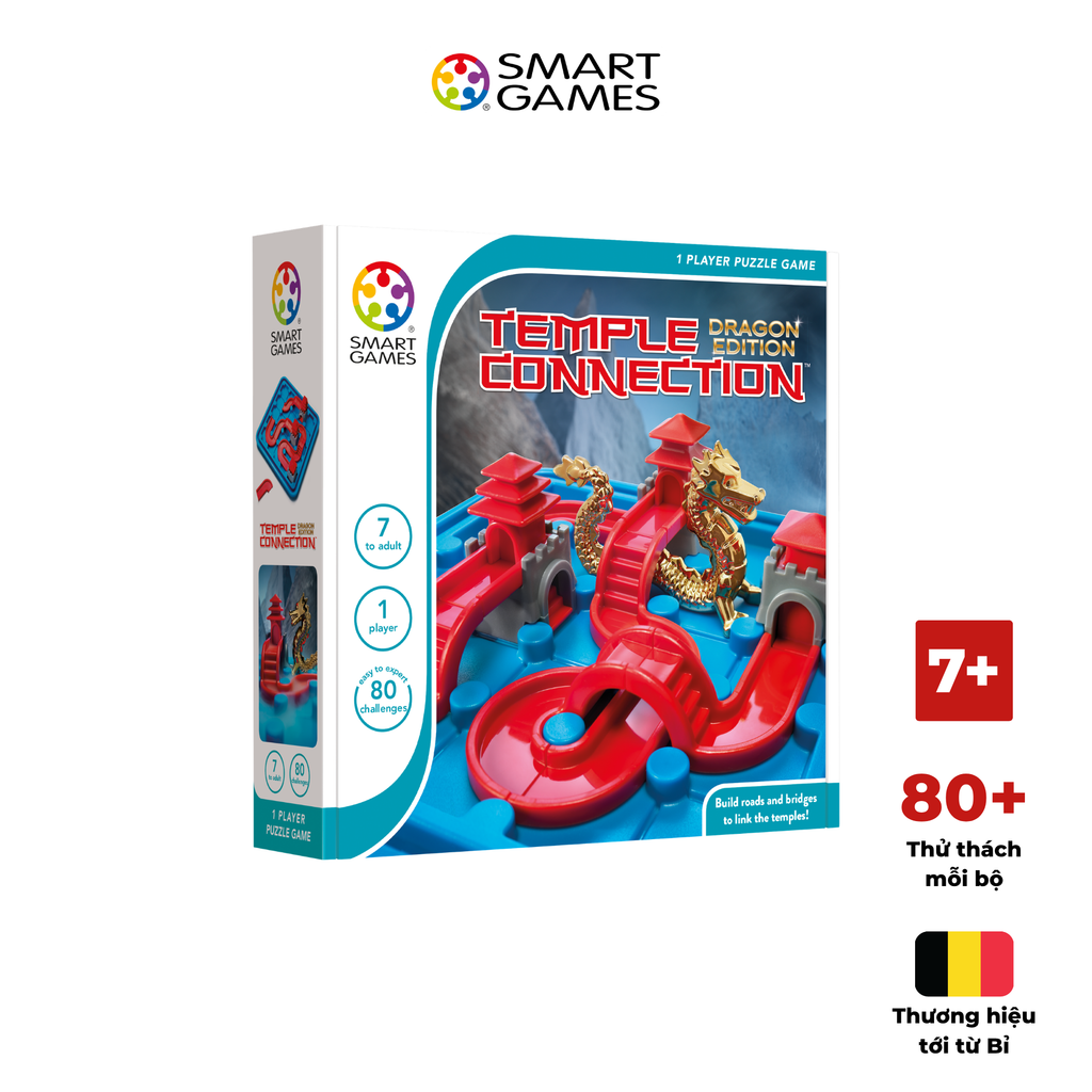 SmartGames - Thử thách Temple Connection - Dragon Edition