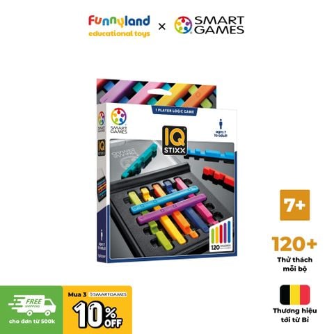 Đồ chơi trí tuệ Smartgames Thử thách IQ Stixx
