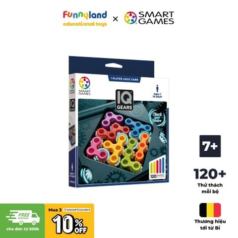 Đồ chơi trí tuệ Smartgames Thử thách IQ Gears