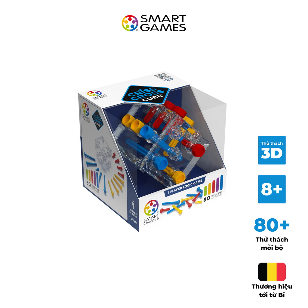 SmartGames - Thử thách Criss Cross Cube