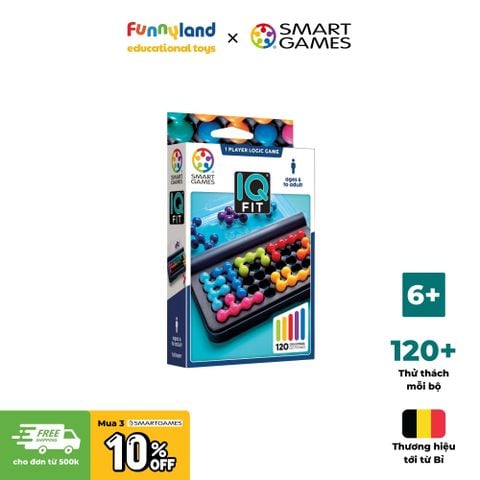 Đồ chơi trí tuệ Smartgames Thử thách IQ Fit