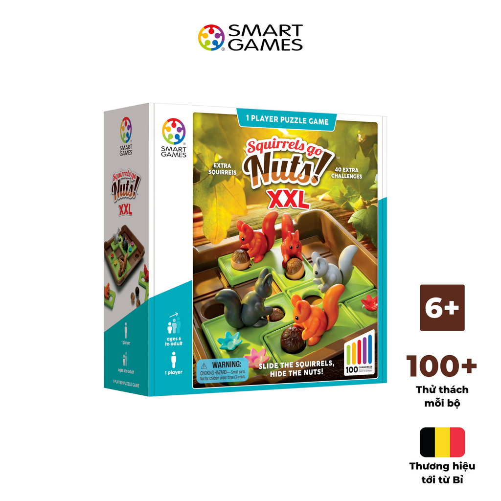 SmartGames - Thử thách sóc lăn hạt XL