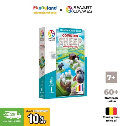 Đồ chơi trí tuệ Smartgames Thử thách Counting Sheep