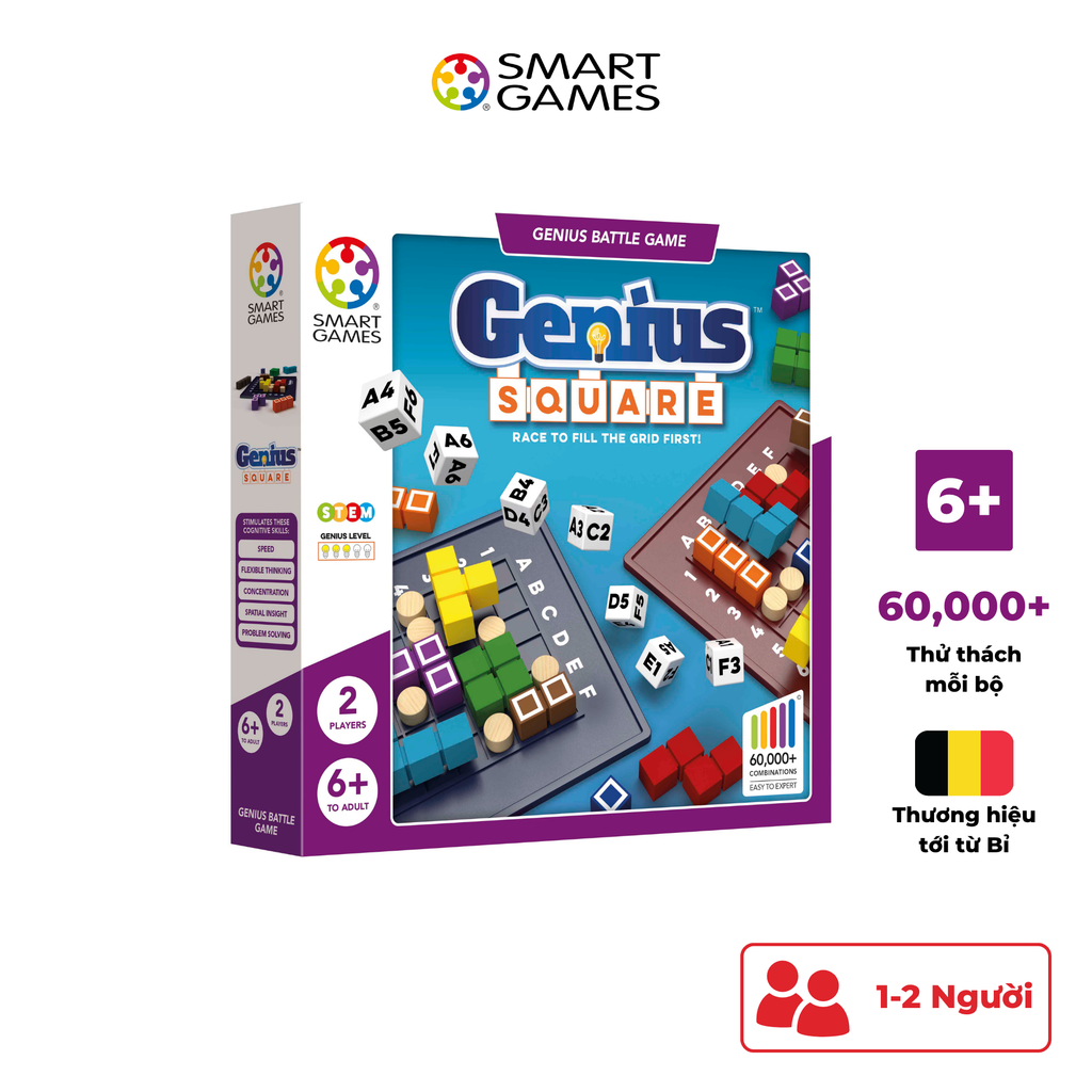SmartGames - Thử thách Genius Square
