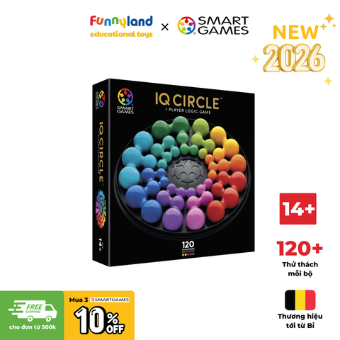 Đồ chơi trí tuệ Smartgames thử thách IQ Deluxe - Circle