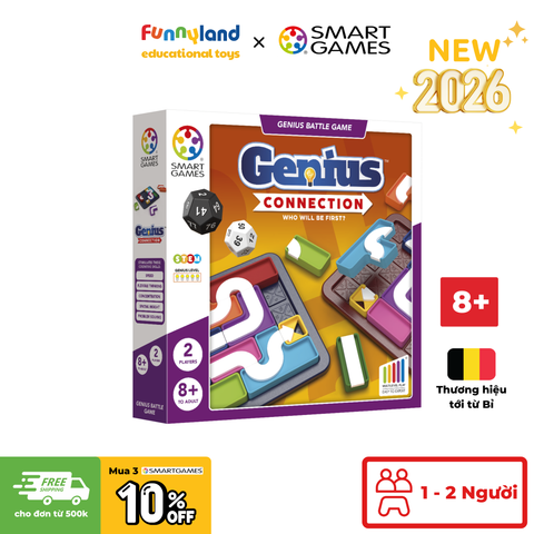 Đồ chơi trí tuệ Smartgames thử thách Genius Connection