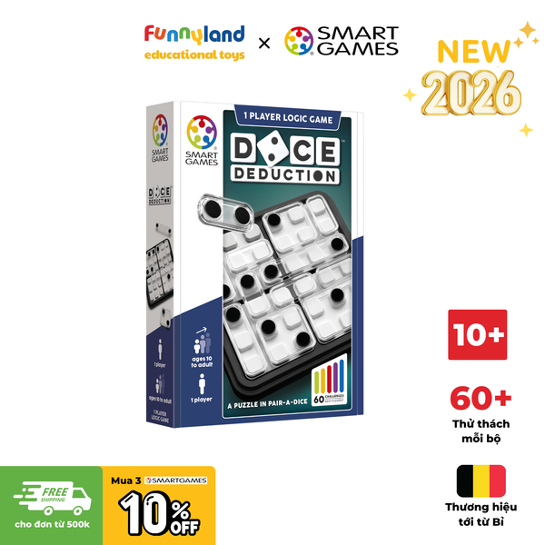 Đồ chơi trí tuệ Smartgames thử thách Dice Deduction