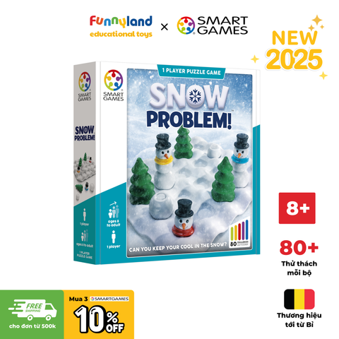 Đồ chơi trí tuệ Smartgames thử thách Snow Problem