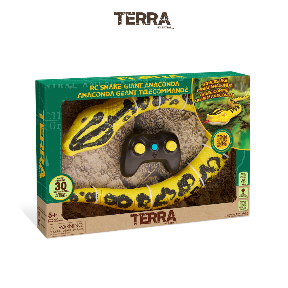 Đồ chơi mô hình động vật Terra - Trăn Anaconda điều khiển từ xa
